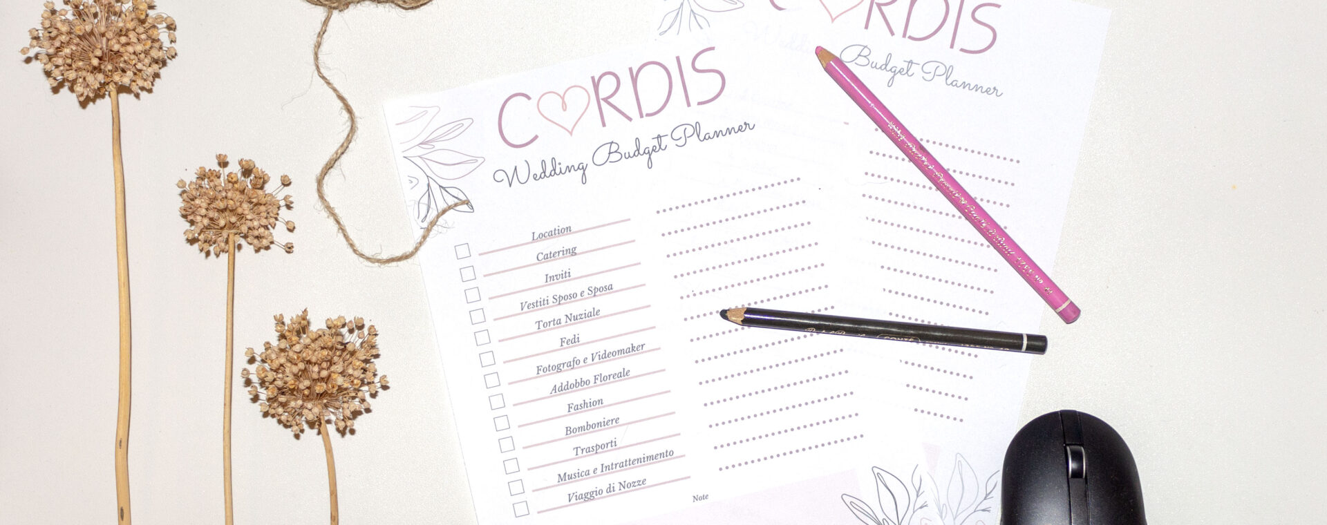 wedding budget planner